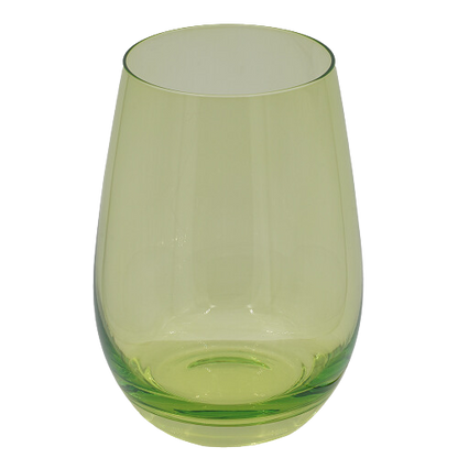 trinkglas in grün